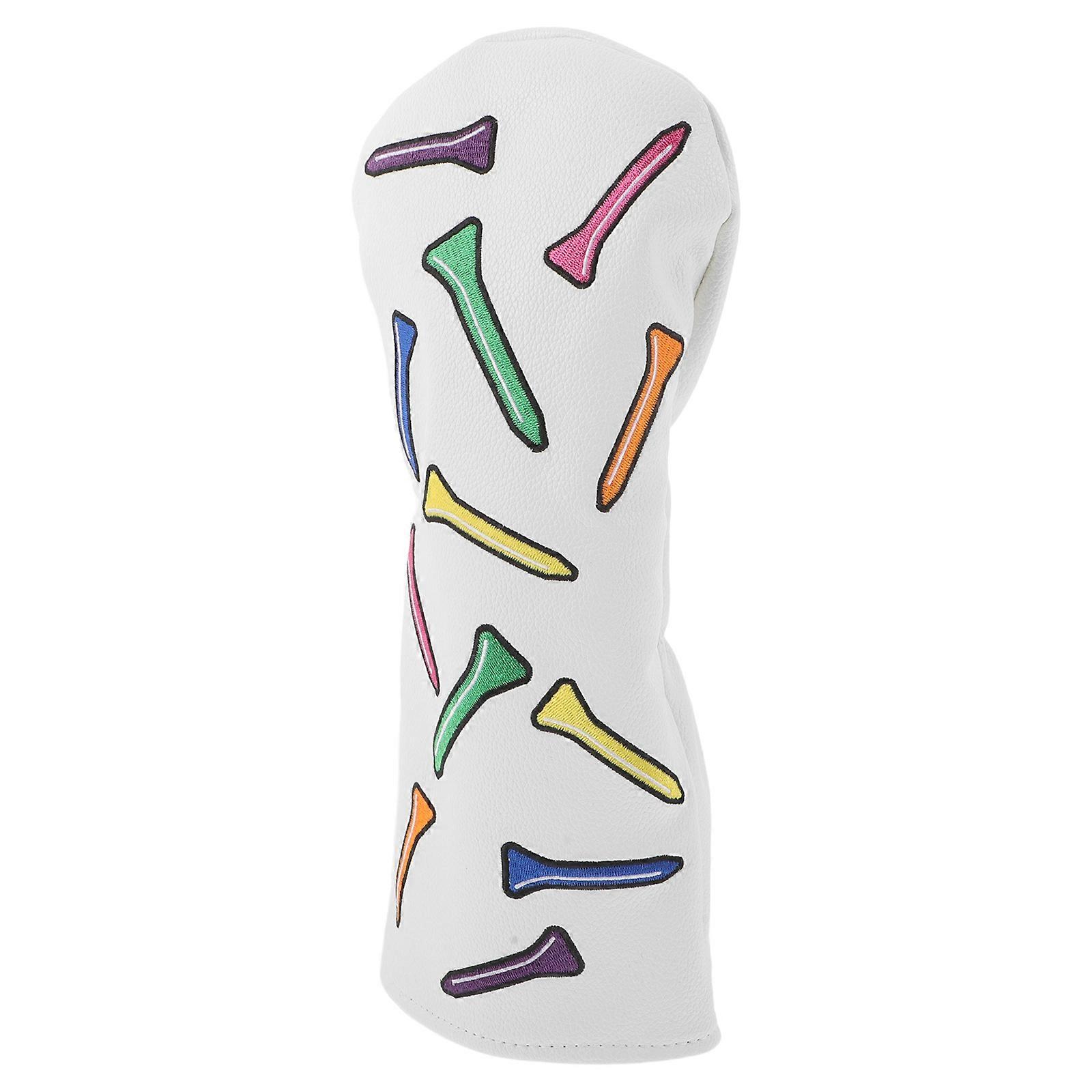 Golf Head Cover with Embroidered Driver Headcover for Protection