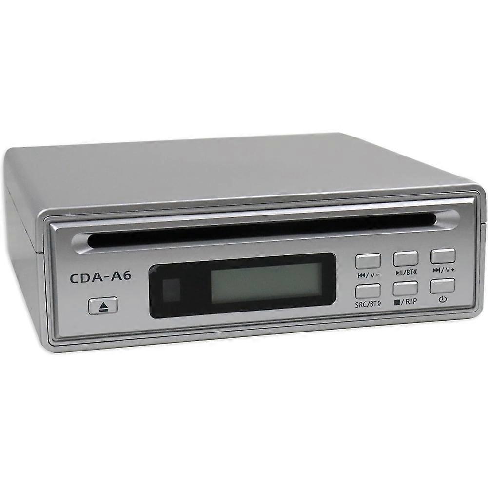 Portable HiFi CD Player for Home, Bluetooth Car CD Player, CD Ripper with USB Ripping, Optical & AUX Output