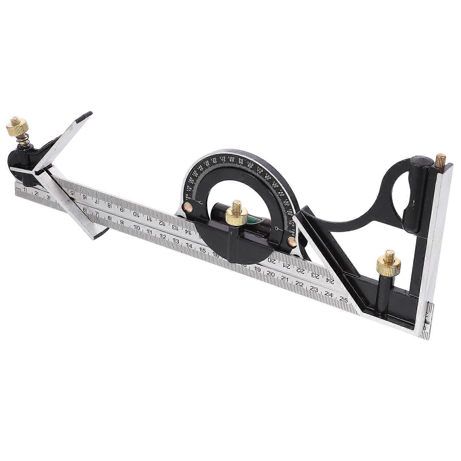 Precision Stainless Steel Angle Measuring Tool for Woodworking with Multiangle Measurement Capability