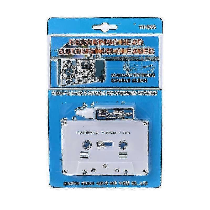 Head cleaner for Technics home and portable cassette players.