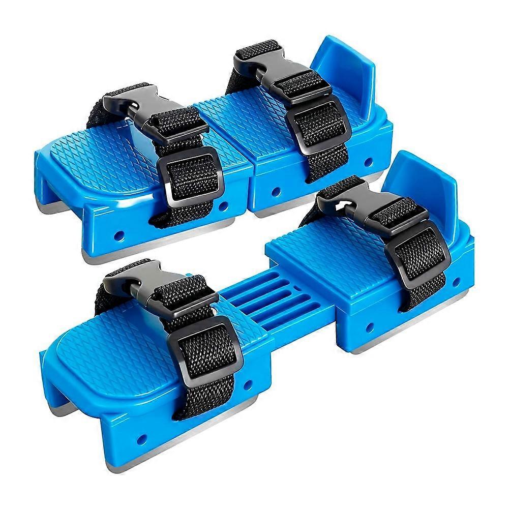 Adjustable Little Kids Ice Skates with Double Runner for Beginners Toddlers Ice Hockey Skates Strap Fastening