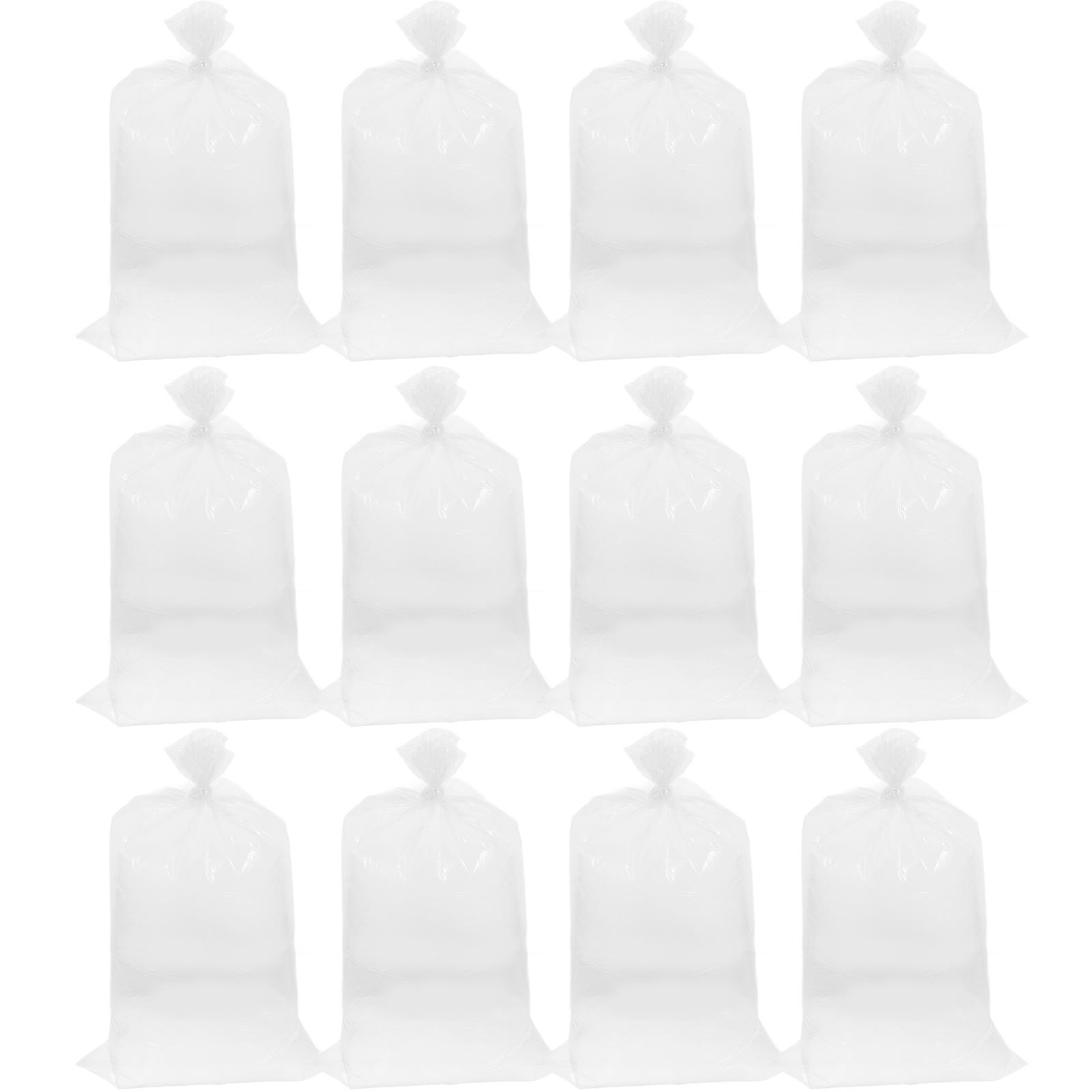 Cotton Candy Bags Clear Plastic Packaging for Storage Use 100Pcs