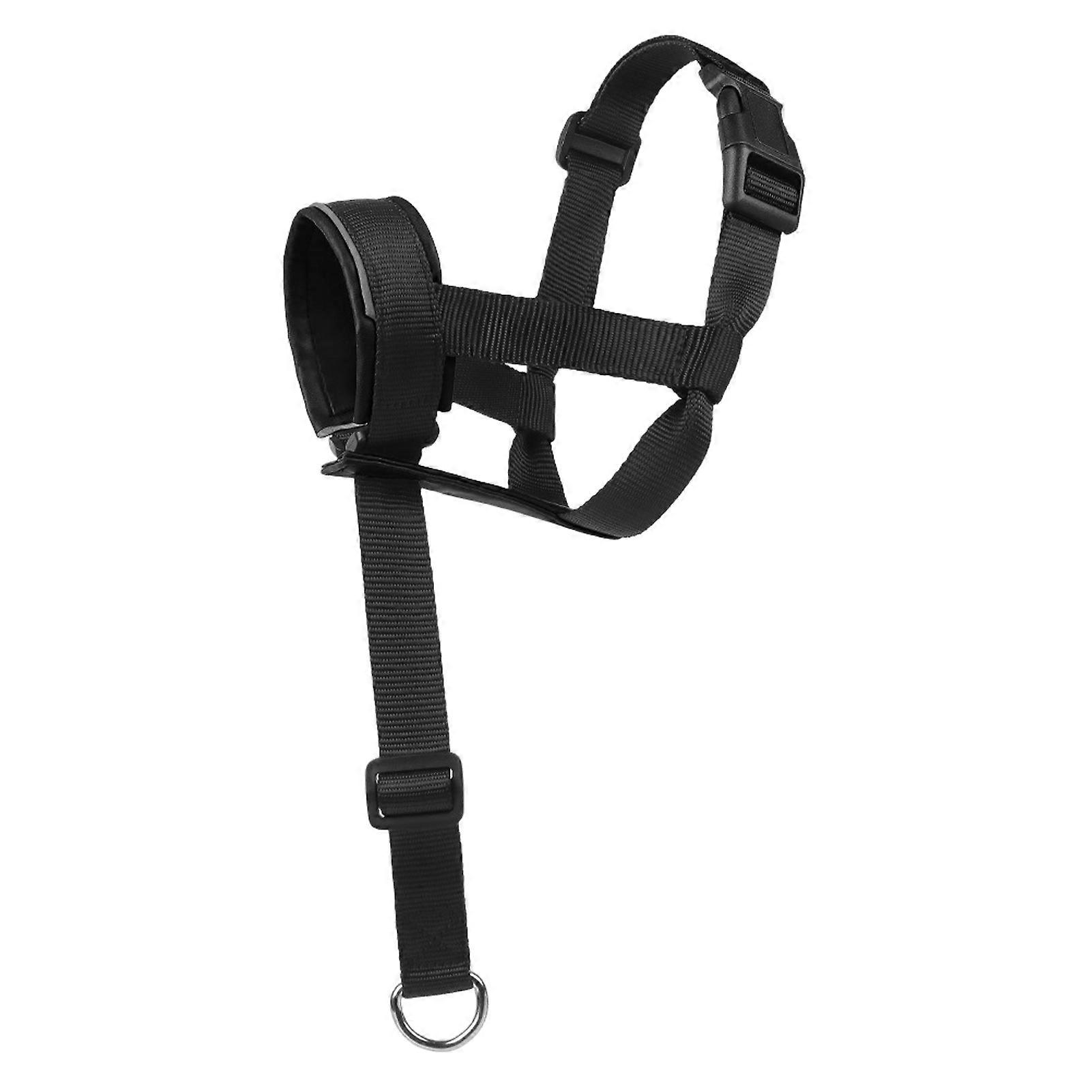 No-Pull Dog Head Collar Adjustable Dog Head Halter with Padded Nose Band Reflective Training Muzzle