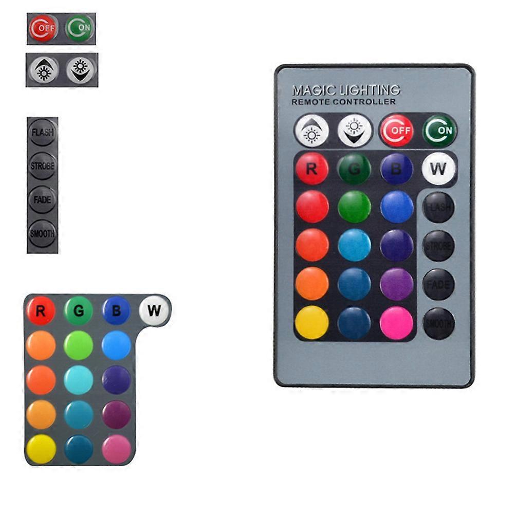 Rgb LED Bulb E27 3W Color Changing Lamp Dimmable with Remote Control