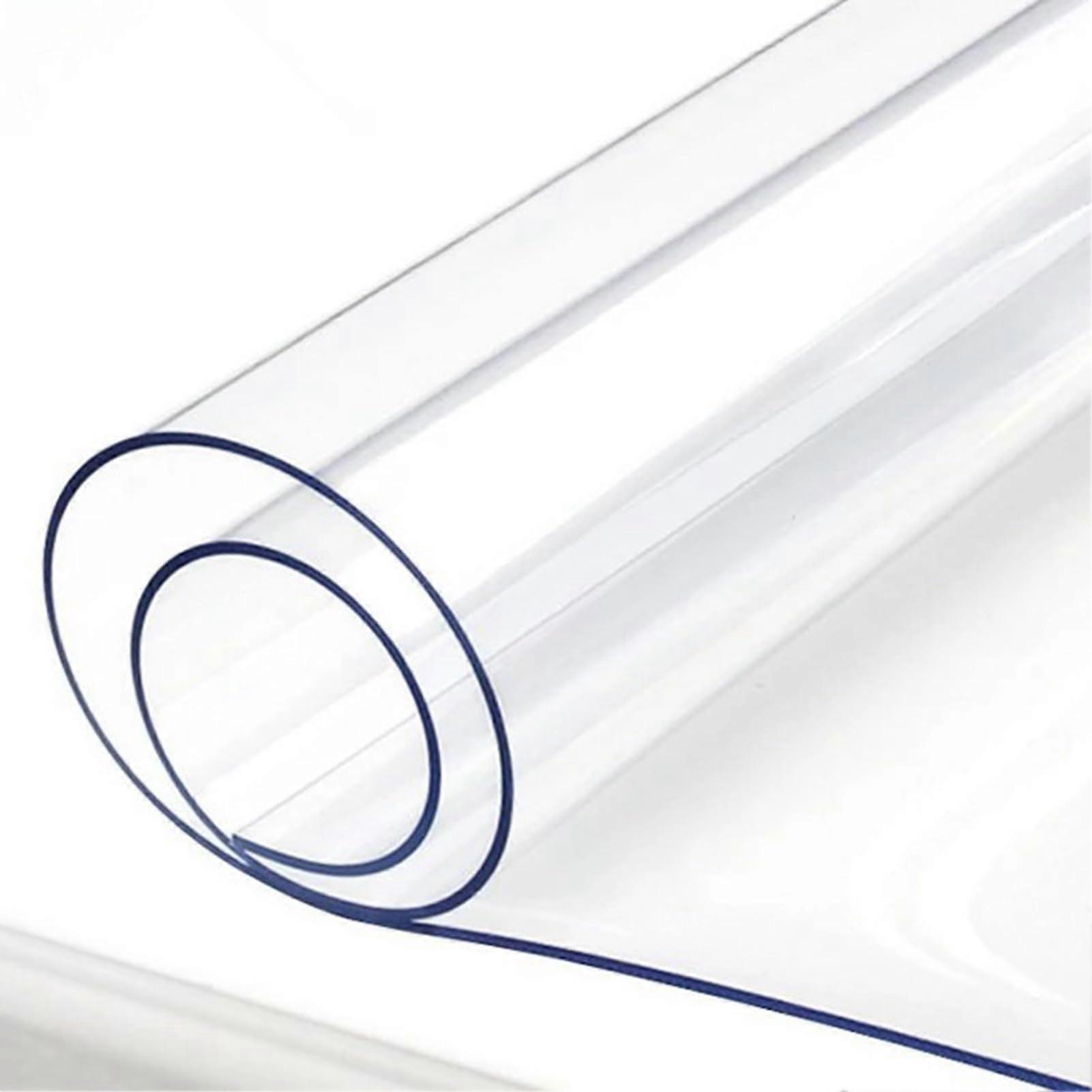 Clear Floor Protector Vinyl Carpet Mat Waterproof ScratchProof Extra Large Cuttable 95x450cm