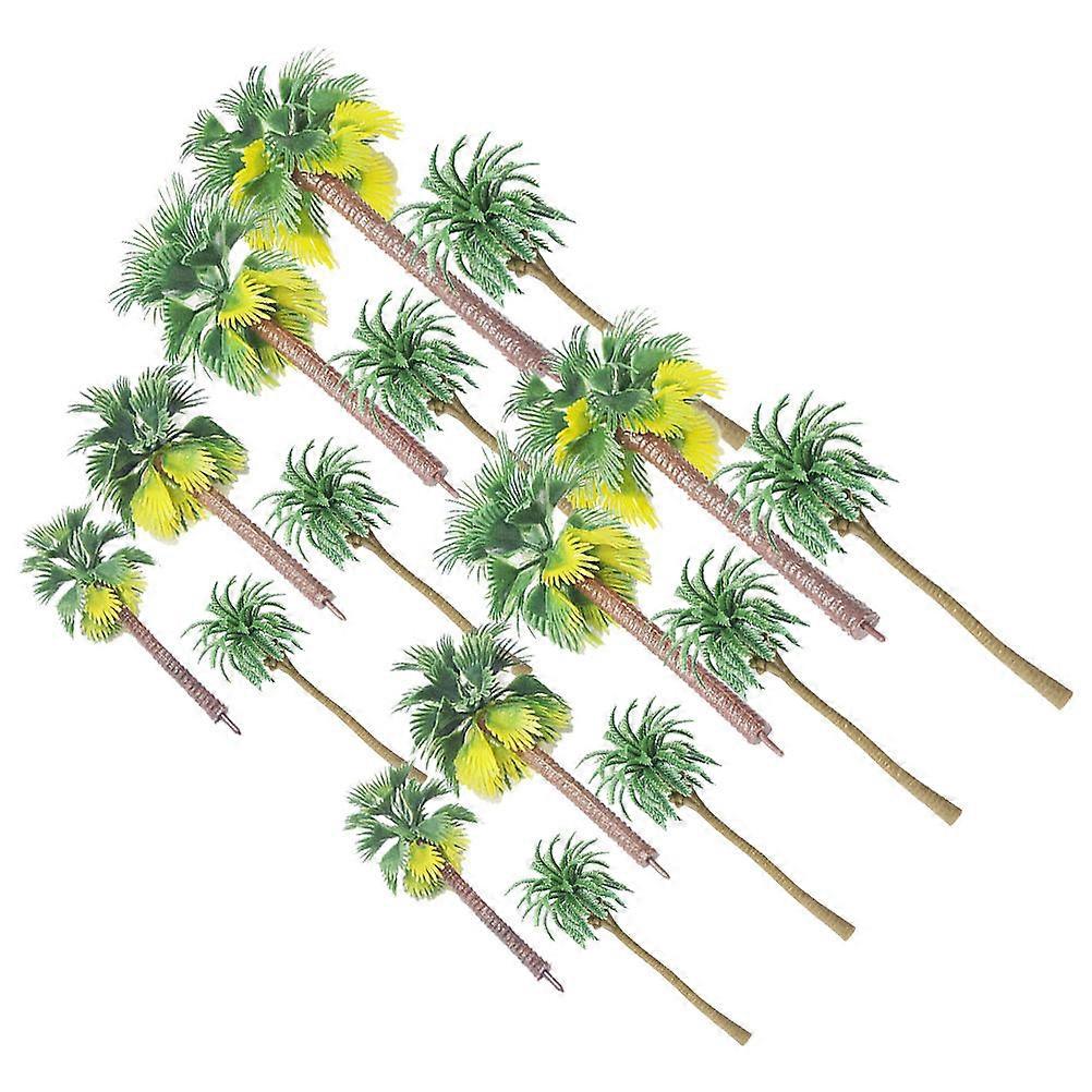 Artificial Palm Trees Model Tree for Decor 144Pcs Tropical Palm Series