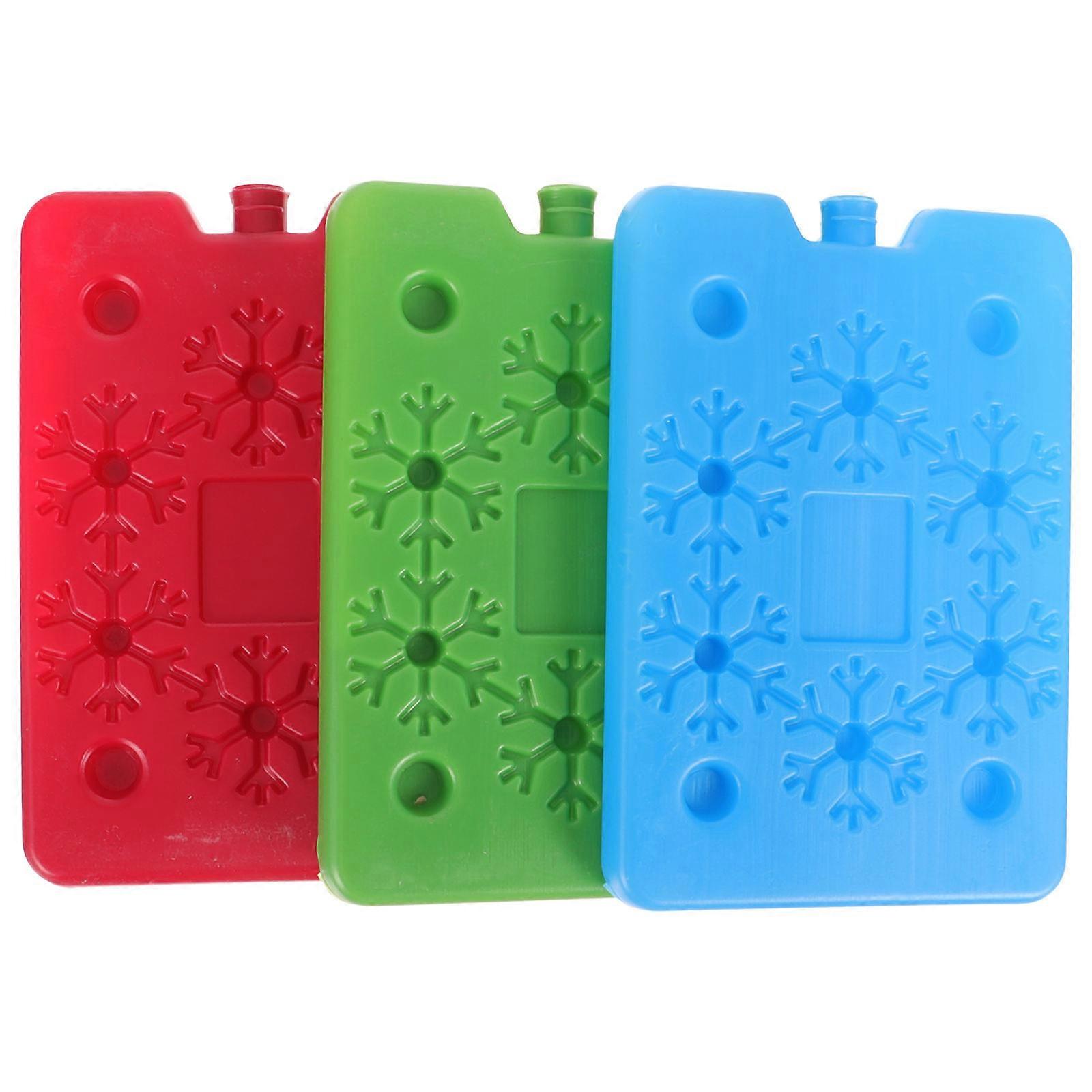 Assorted Color Ice Packs for Cooler Freezer Pack for Reusable Use 3Pcs
