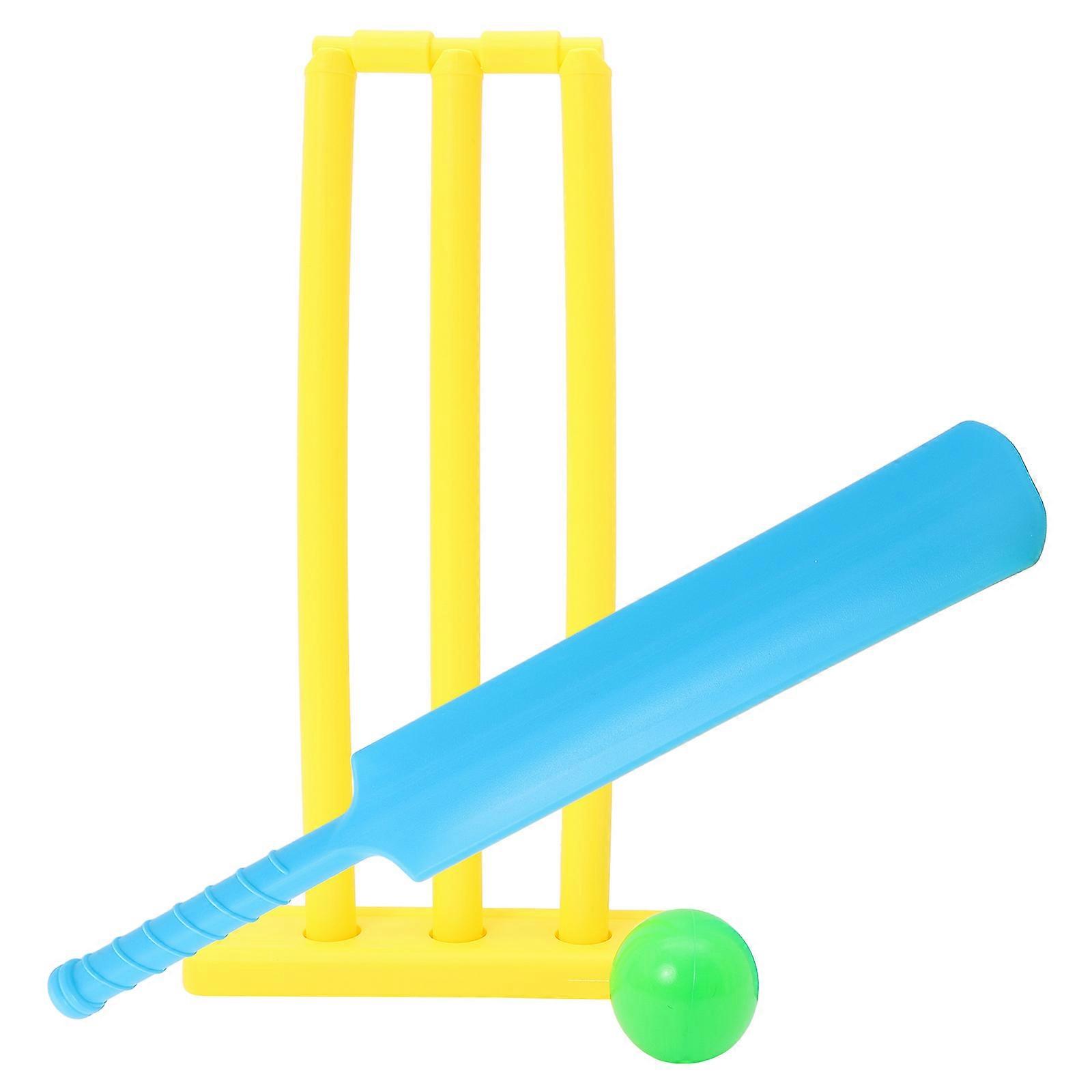 Jeu de cricket interactif pour enfants, utilisable en extérieur (1 set), unisexe