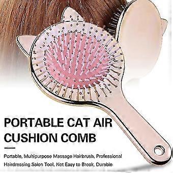 25-26 Portable Cat Air Cushion Comb Multipurpose Massage Hairbrush Professional Hairdressing Salon Tool