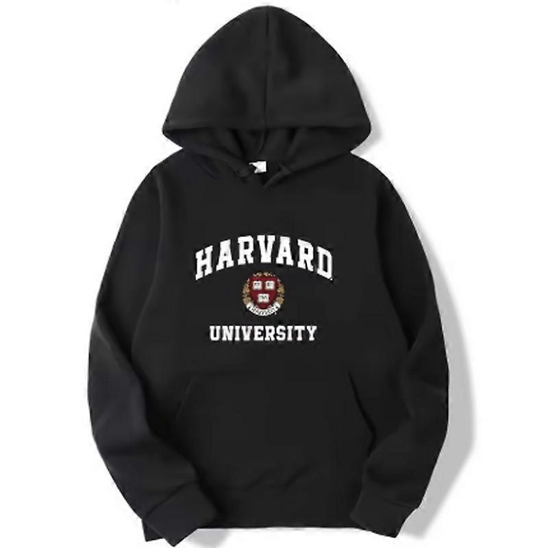 Sweat à capuche Harvard University 2025 pour homme, style streetwear décontracté, pull chaud en polaire pour l'automne et l'hiver, idéal pour le jogging et les activités sportives matinales.