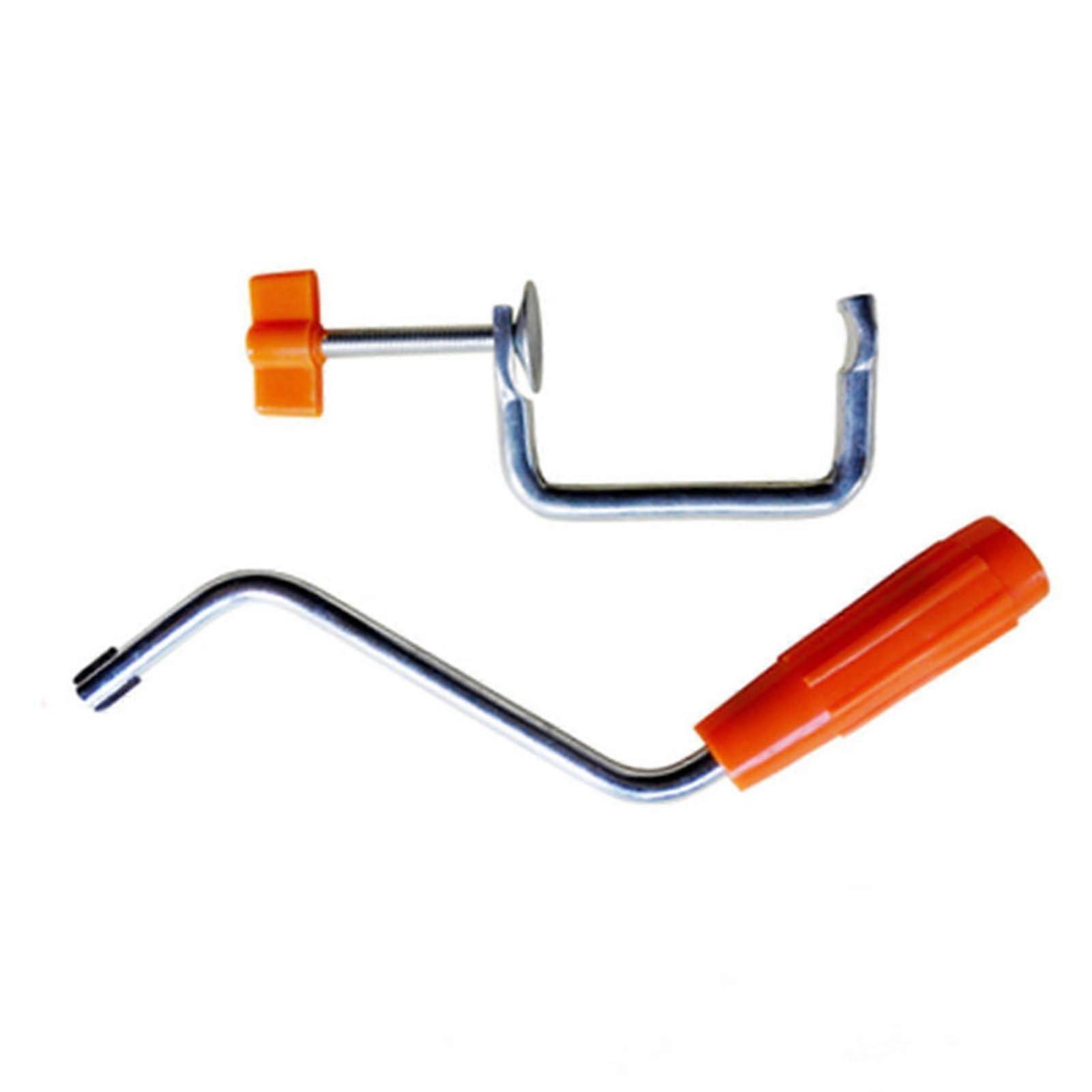 Universal Pasta Machine Replacement Handle with Ergonomic Grip and Secure AntiSlip Clip