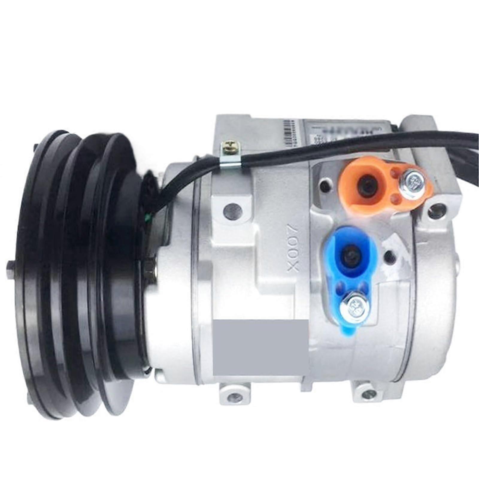 Excavator AC Compressor 24V for Caterpillar CAT320 CAT320C CAT320D 10S17C Rapid Cabin Cooling