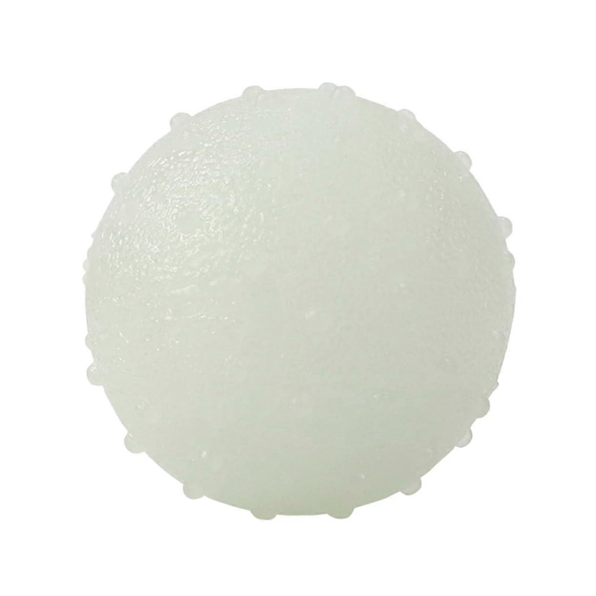 Durable Luminous Dog Chew Ball for Teeth Cleaning, Small Interactive Bite Resistant Toy