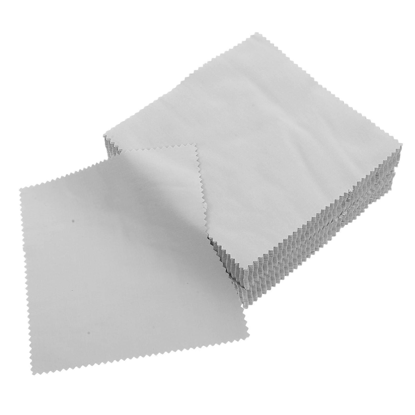 100pcs Microfiber Cleaning Cloths for Glasses and Electronics Scratch Lens Cleaner