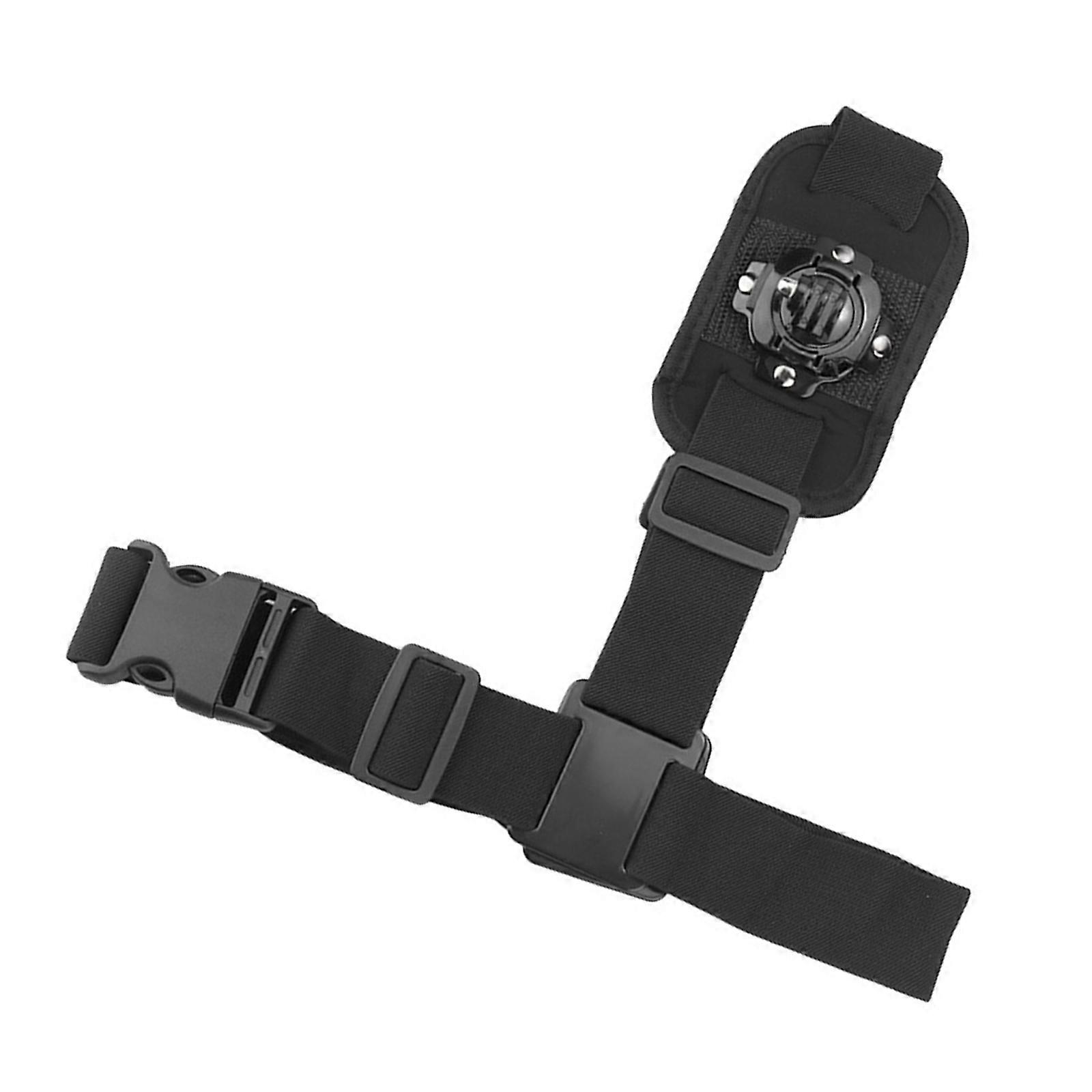 First Person Perspective Chest Mount Shoulder Strap Adapter Offering 360 Degree Rotatable View For Camera Users Multicolor