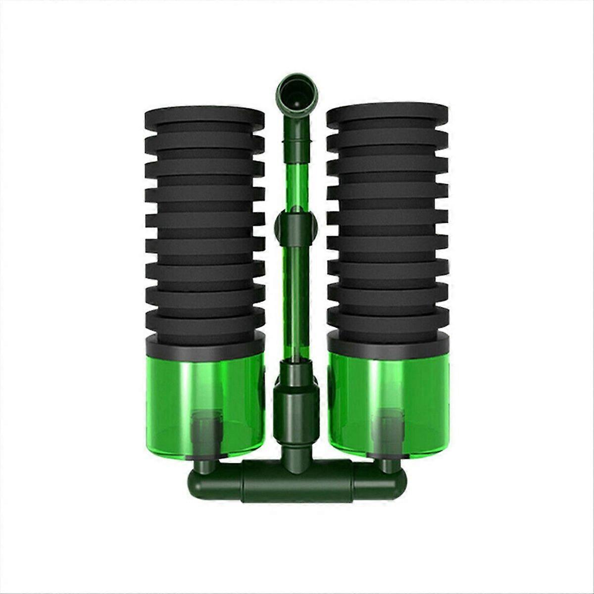 S Double Head Water Filter Aquarium Fishtank Sponge Water Filter