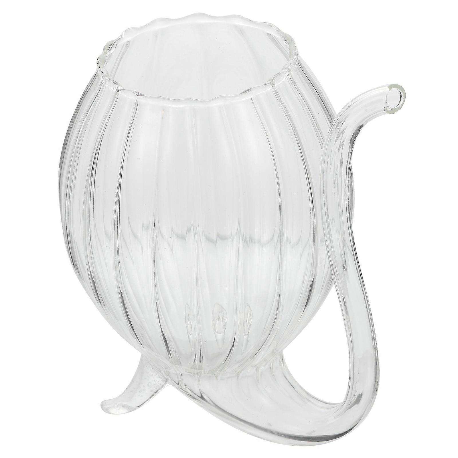 Transparent Vampire Cup Glass Cup for Beverage Drinking 1Pcs