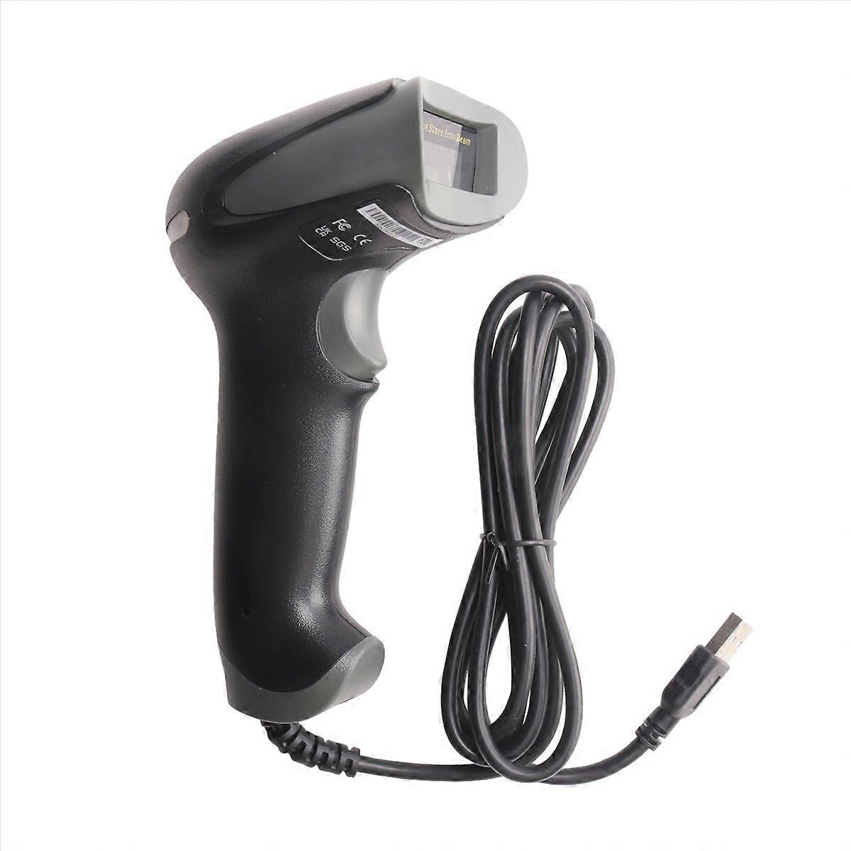  F20 Handheld Wired Ccd Barcode Scanner Portable 32Bit
