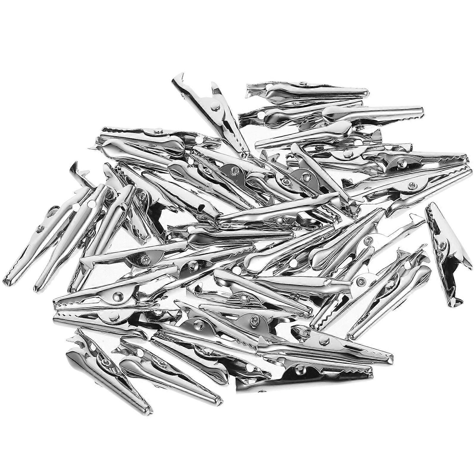 Test Clamps Metal Clips for Electrical Testing 40Pcs