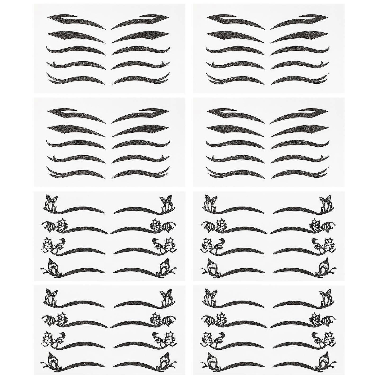 Eyeliner Sticker Eye Tattoos for Makeup Tool 80Pairs Temporary
