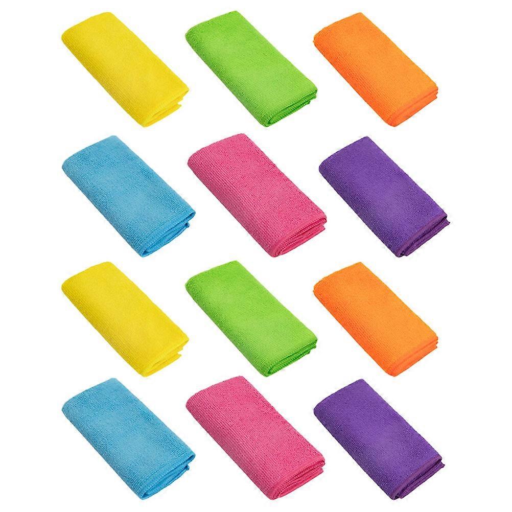 Microfiber Cleaning Cloth for Household Cleaning 12Pcs Collection