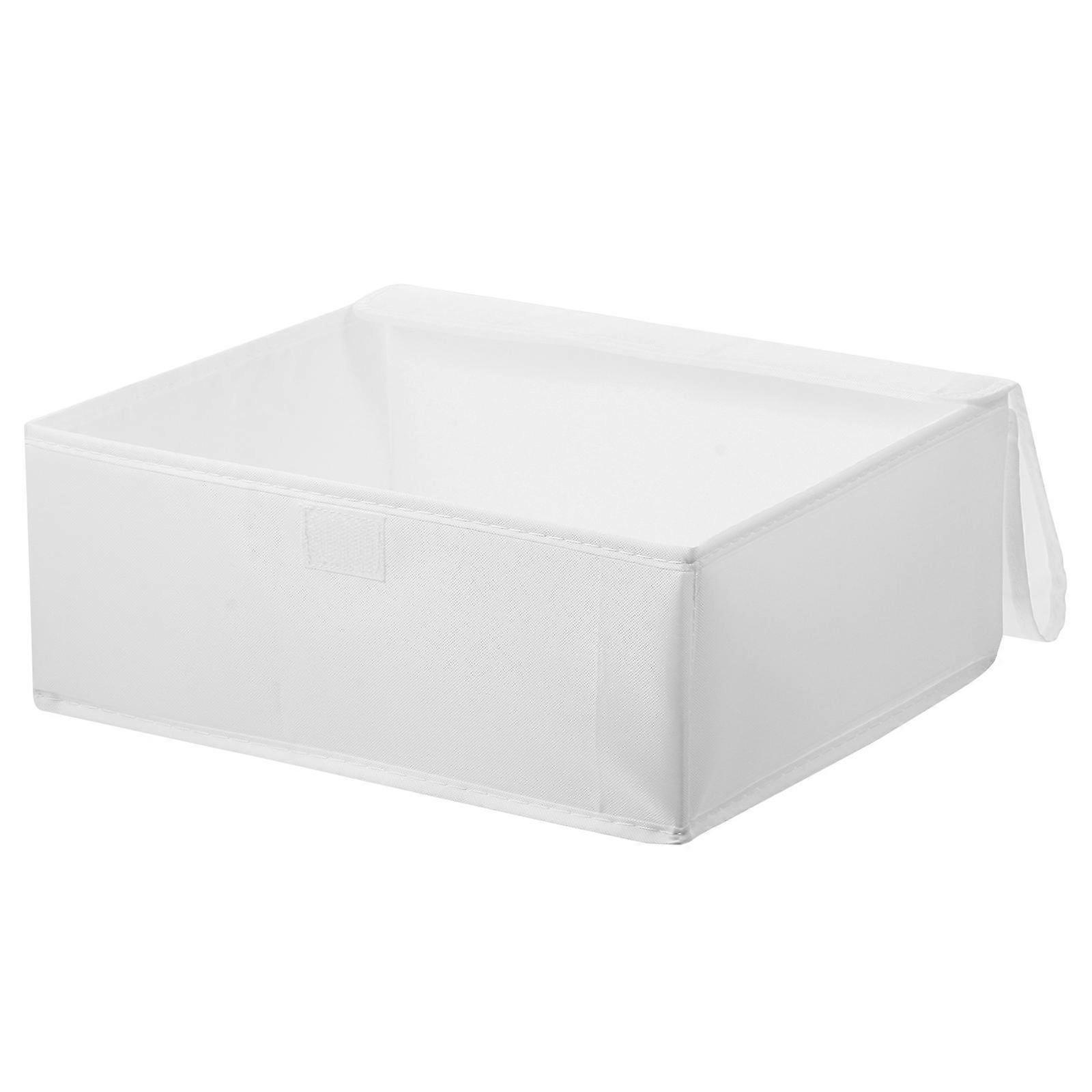 Bra Storage Bin White Oxford Fabric for Storage Use