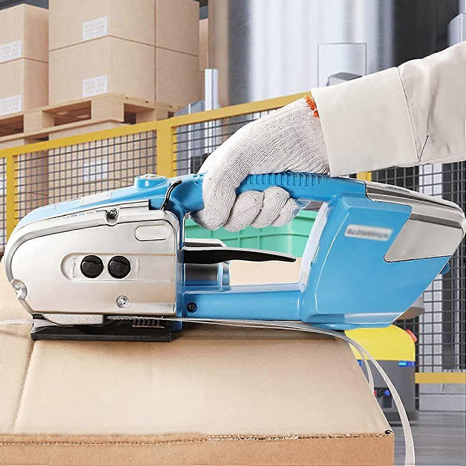 Electric Strapping Machine 1316mm Battery Powered Tool for PP PET Straps with Auto Welding