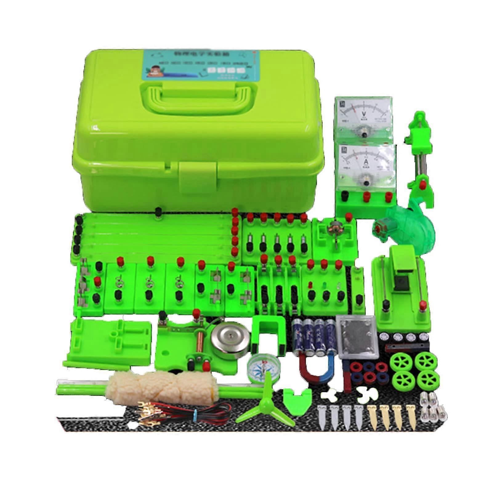 Electrical Experiment Kit for Middle School, Electromagnetic Science Set with DIY Circuit Projects