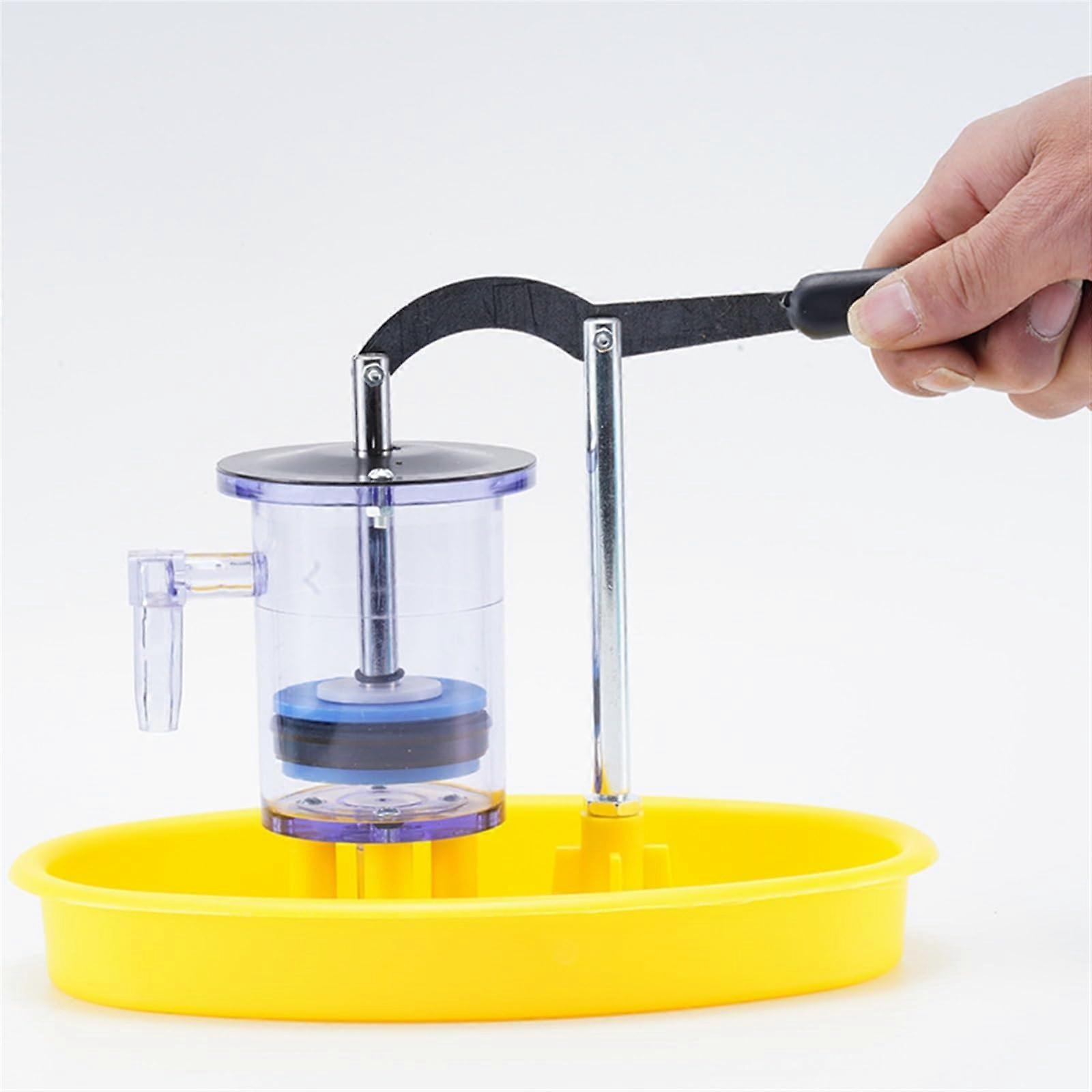 Physics Experiment Pump Model with Visible Water Flow for Classroom STEM Teaching Aid