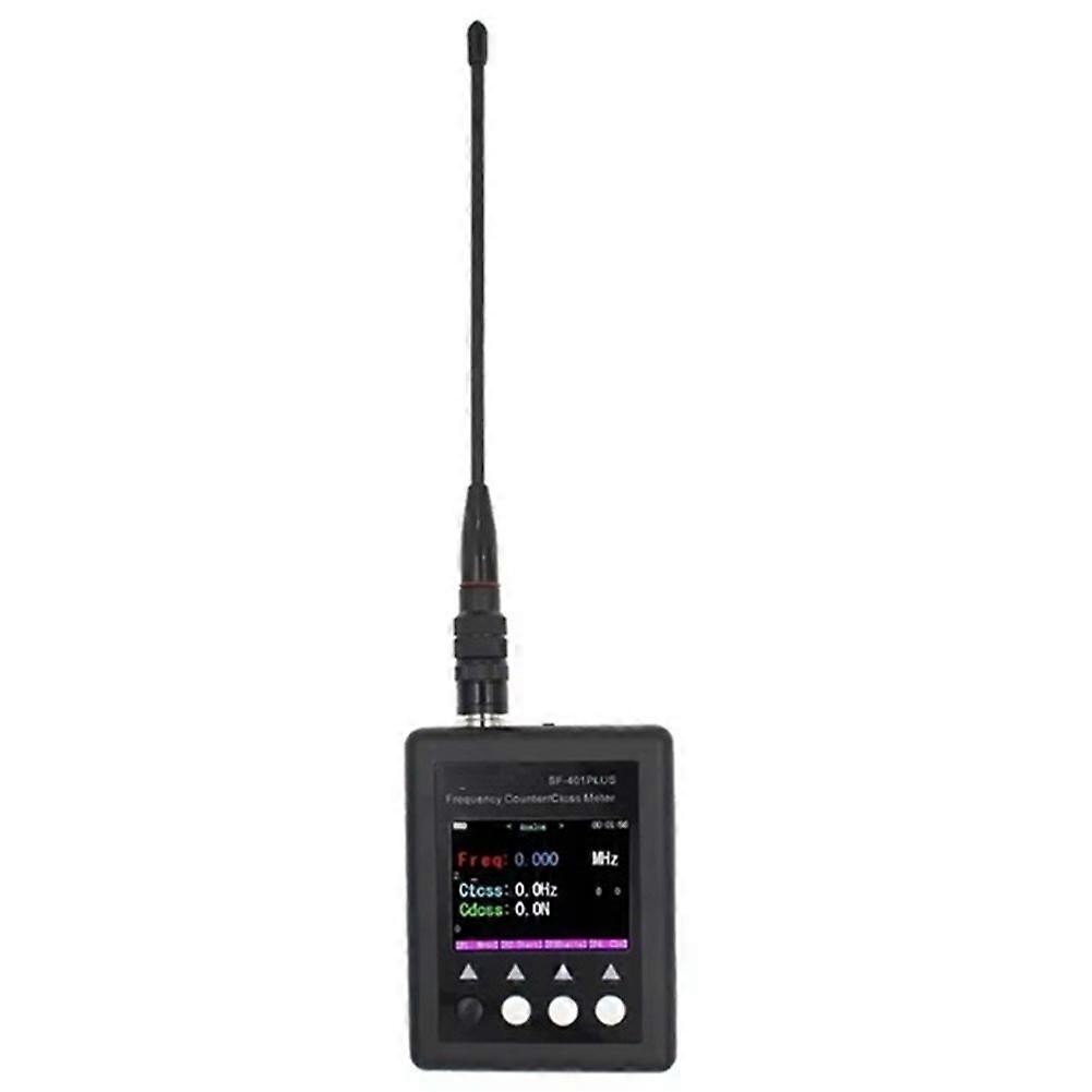 SF401-PLUS Portable Frequency Counter with CTCCSS/DCS Decoder 100Mhz-3000Mhz Counting Continuous Wave EU Plug