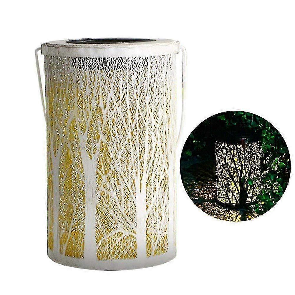 Solar Garden Light LED Decorative Lantern with Projection Function