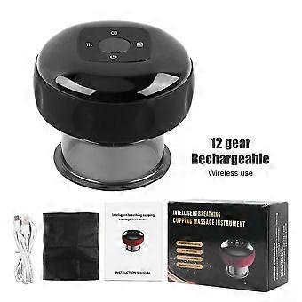 Copos massageadores elétricos a vácuo compatíveis com terapia de ventosas anticelulite para massagem corporal.