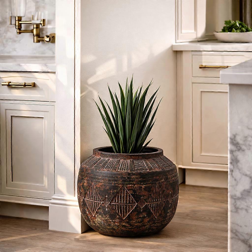 x 36cm Aztec Diamond Large Planter 27cm