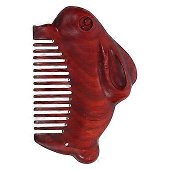 Fine Tooth Wooden Comb for Women 4Pcs Small Travel Beard and Hair Comb