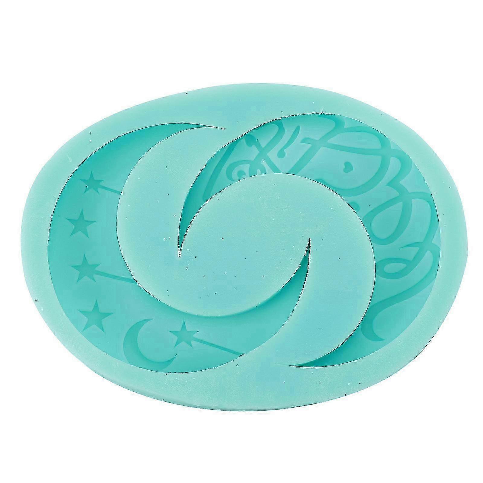 DIY Silicone Cookie Mold, Ramadan Eid Biscuit Cutter for Baking