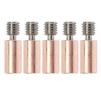 5PCS Bimetal Heat Break Ti Alloy Copper compatible with Prusa I3 MK3 MK3S 3D Printer