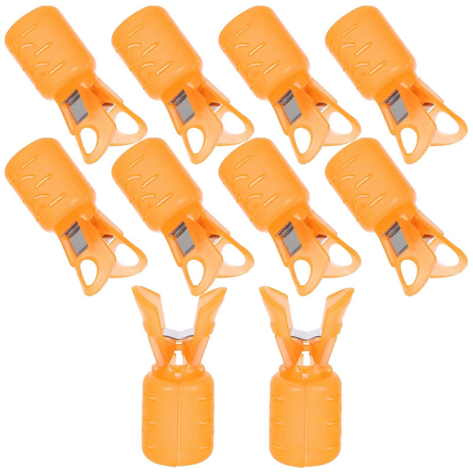 Hook Cap Hook Protector for Fishing Use 50Pcs Orange Durable Covers
