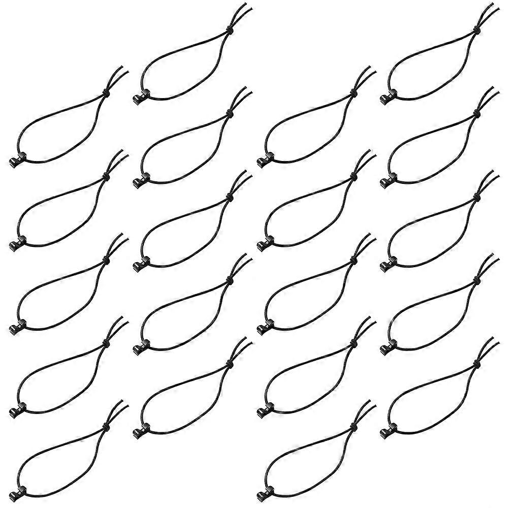 Hook Elastic String for Strap Management Durable 30Pcs