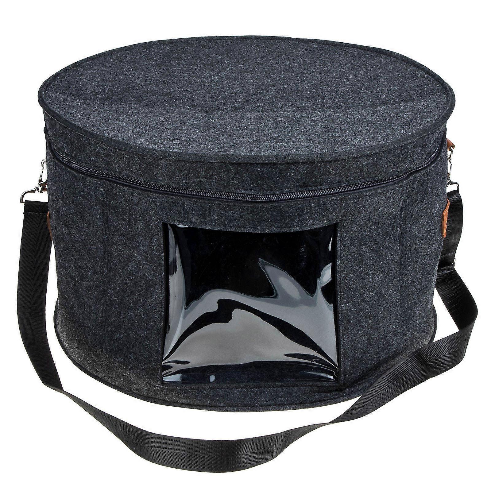 Hat Storage Boxes Felt Hat Box for Storage Multipurpose Clothes Organizer