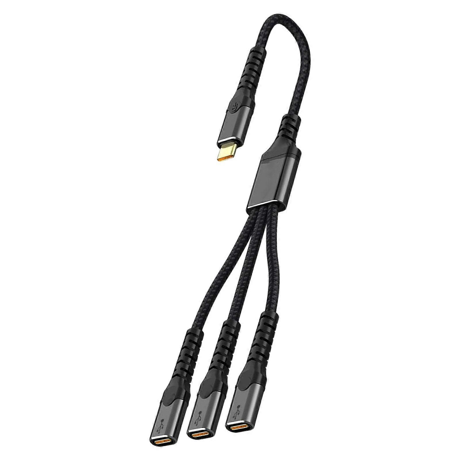 Universal USB Type C Adapter Dock Enhances Durability And Plugs Play Functionality For Various Electronics Multicolor