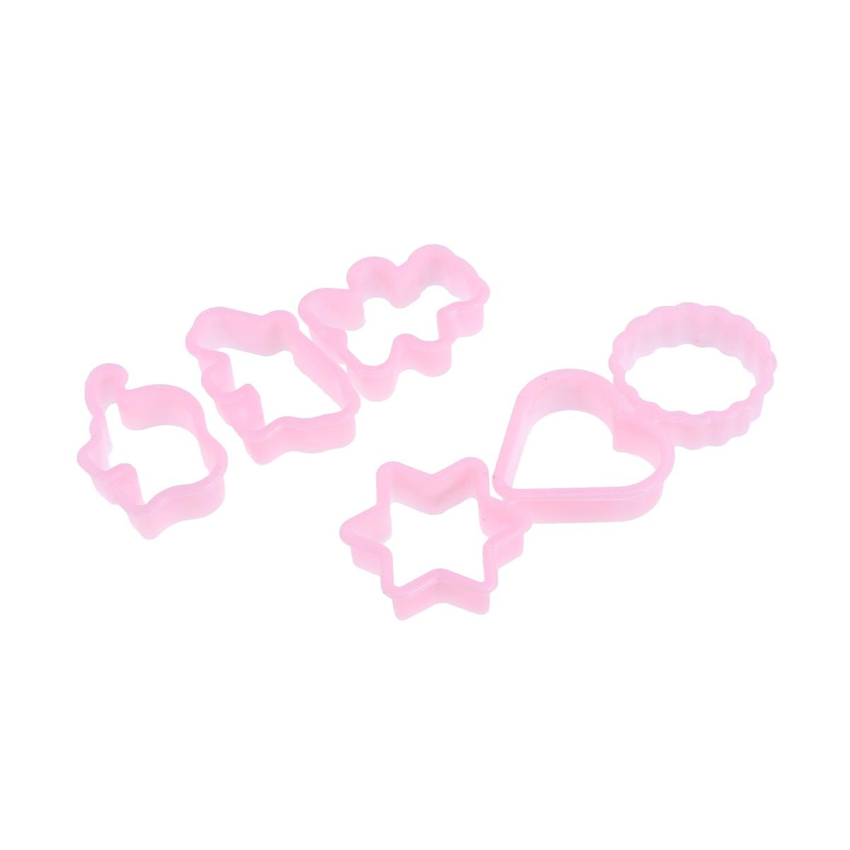 Cake Mold Plastic 6Pcs Set for Baking Use Baking Accessory
