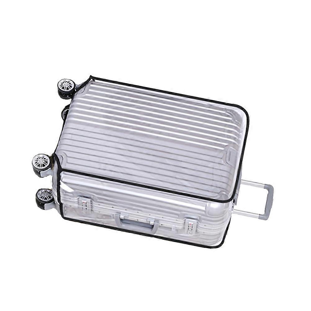Transparente Bagagem de Viagem Capa Mala Trolley Case Protetor Protetor Protetor (22 Polegadas)