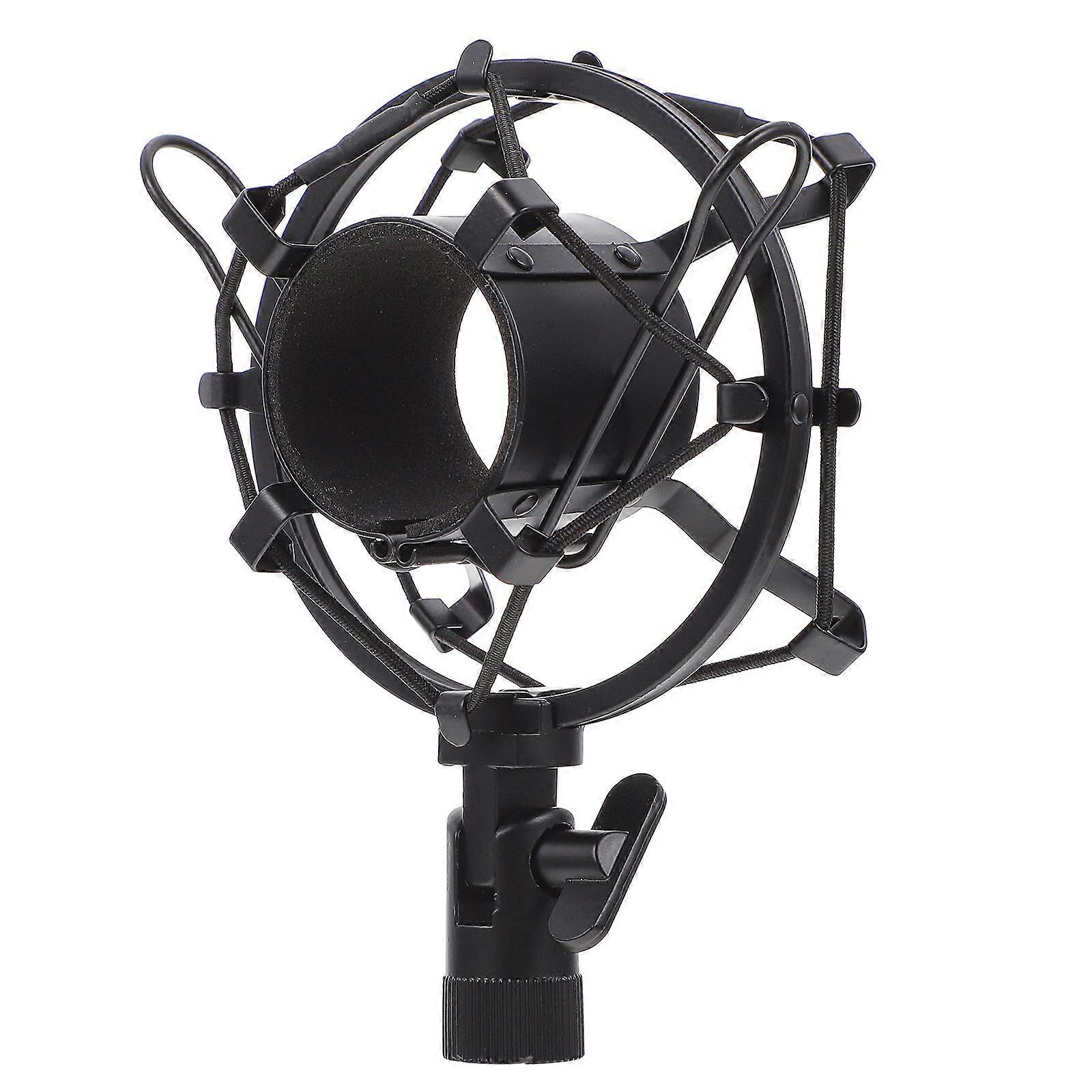 1Pc Universal Desktop Microphone Stand Adjustable Mic Holder Audio Accessory
