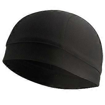 3Pcs Polyester Liner Caps, Sweat Absorb, Windproof, UV Protection, For Cycling Outdoor Sports