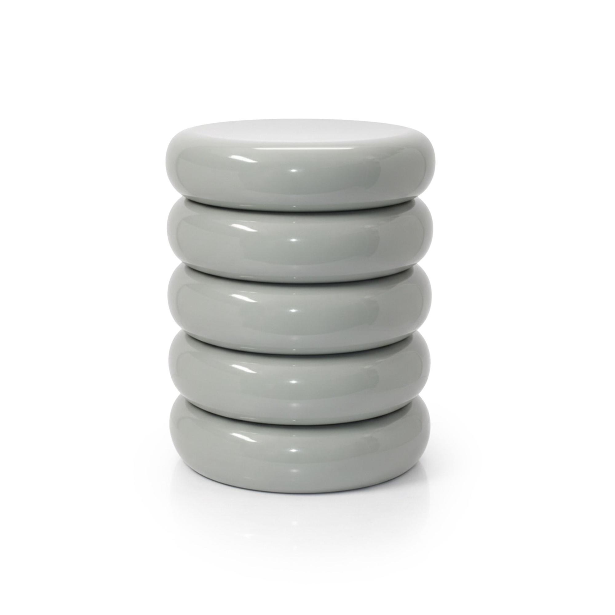 Bubble Design Iron Side Table & Stool