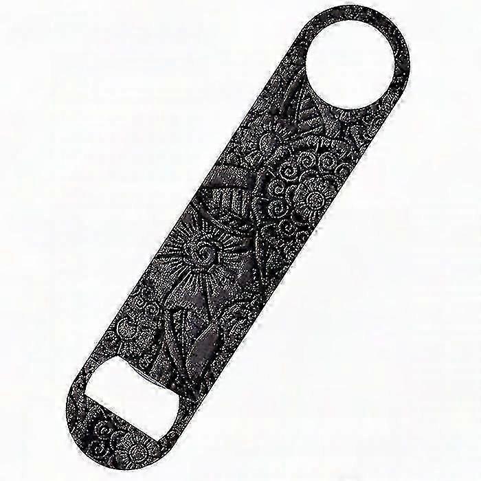 Metallic Flowers Bar Blade -pullonavaaja