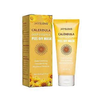 Jaysuing calendula peeling mask - cleanses dead skin, refines pores, brightens skin, & controls oil for for daily skin care daily care