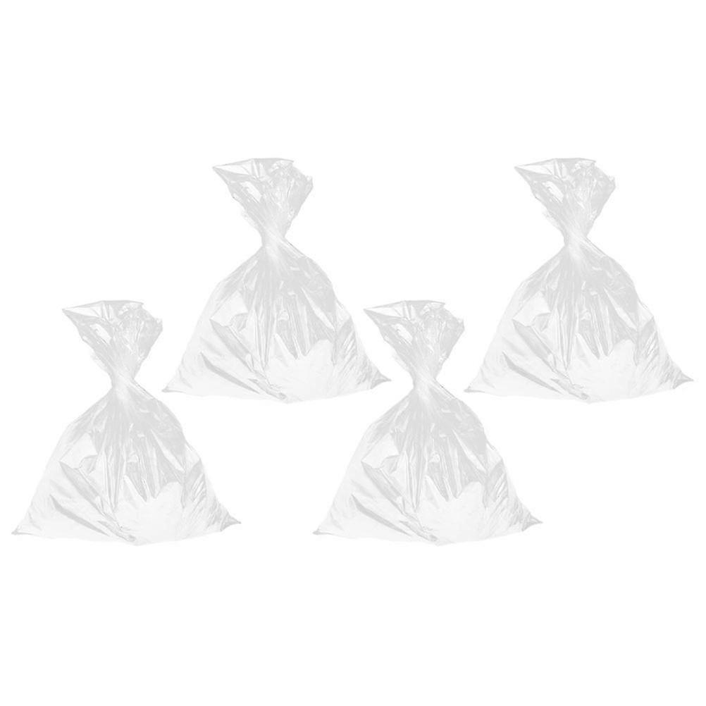 Moisture Proof Plastic Bag Clothes Storage compatible with 4Pcs Transparent Pe