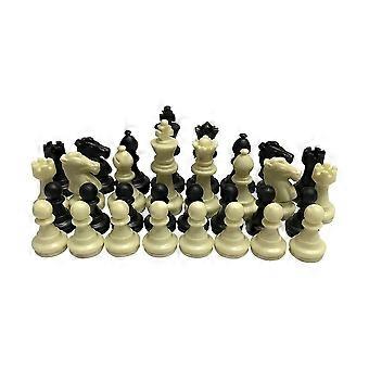 32pcs/set Plastik Internationales Schachspiel Kit Stücke Freizeitunterhaltung Schach ohne Schachbrett Geschenk Interaktives Spielzeug