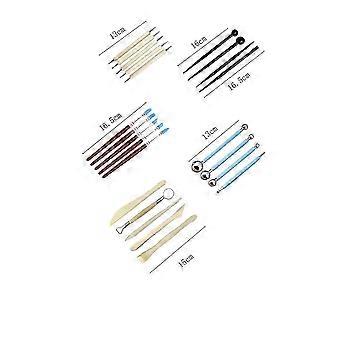 23pcs Ton Werkzeuge Kombination Ton Ultra-light Ton Diy Keramik Werkzeuge